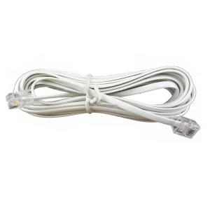 کابل تلفن دو متری 4رشته ای سوکت دار