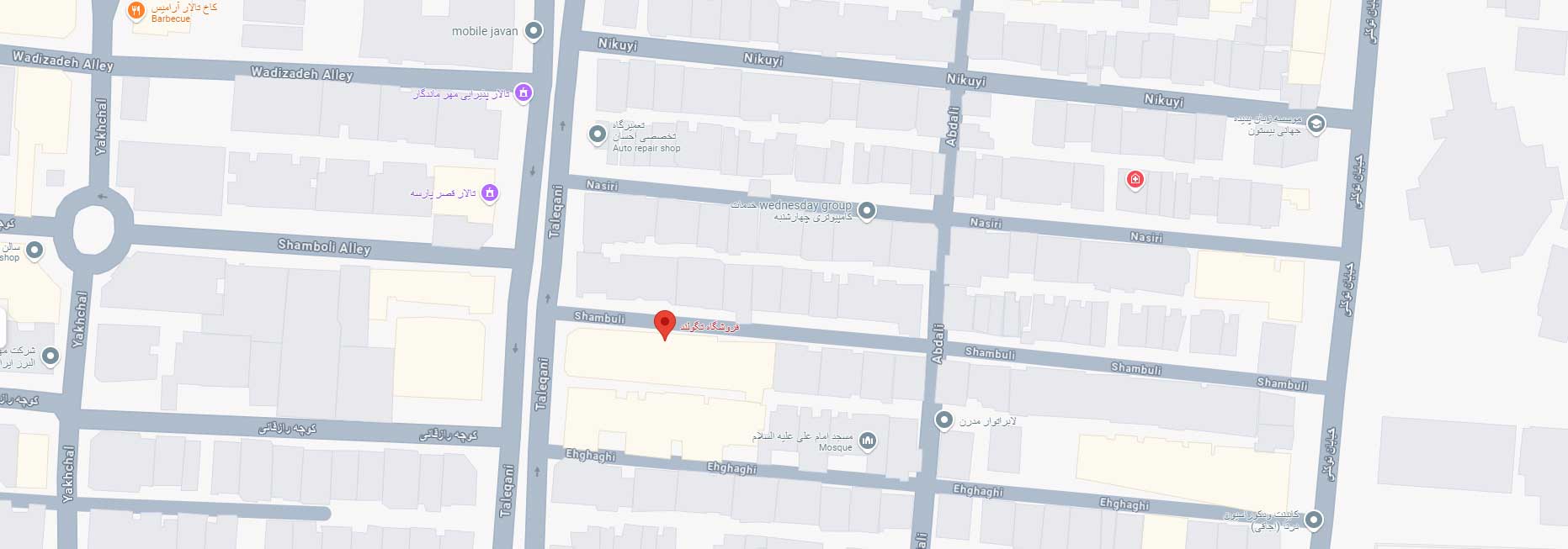 نقشه تگولند