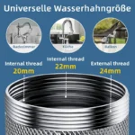 سرشیر آب آی کیو مدل چرخشی مفصل دار بازویی کد Steel-360